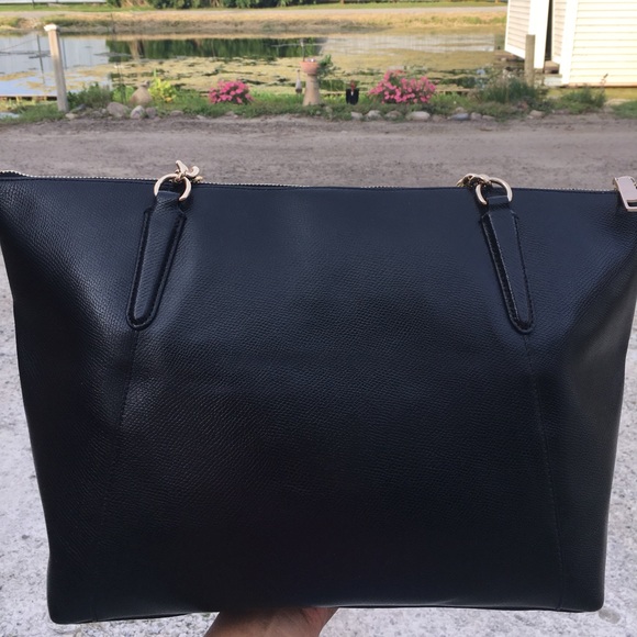 ☘️✅FINAL PRICE☘️✅COACH AVA BLACK SHOULDER BAG - Picture 3 of 16